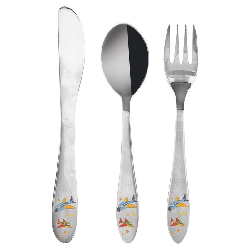ORION Cutlery for kids kid spoon fork knife 3 elements