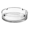 Zigarettenaschenbecher Glas-Aschenbecher Aschenbecher aus Glas rund 10,5 cm