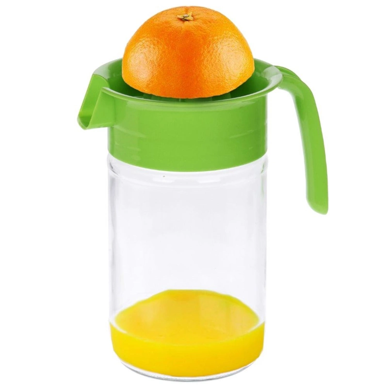Zitruspresse Orangenpresse Saftpresse Behälter + Ausgießer Auffangbehälter für Zitronen Limetten Mandarinen 660 ml