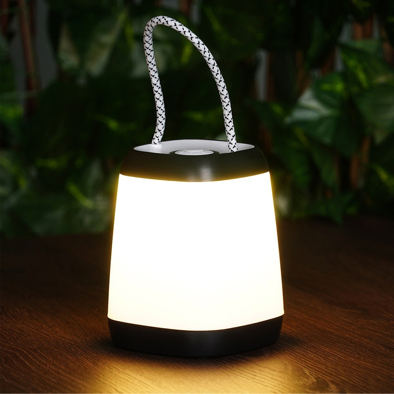 LED-Tischlampe LED-Leuchte batteriebetrieben LED-Schreibtischampe dimmbar 12x9 cm