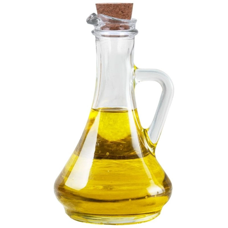 Ölflasche Glasflasche Glaskaraffe für Olivenöl Olivenölspender Ölspender Essigspender aus Glas 300 ml