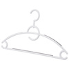 Coat Hanger White Rotating Anti Slip 4 pcs