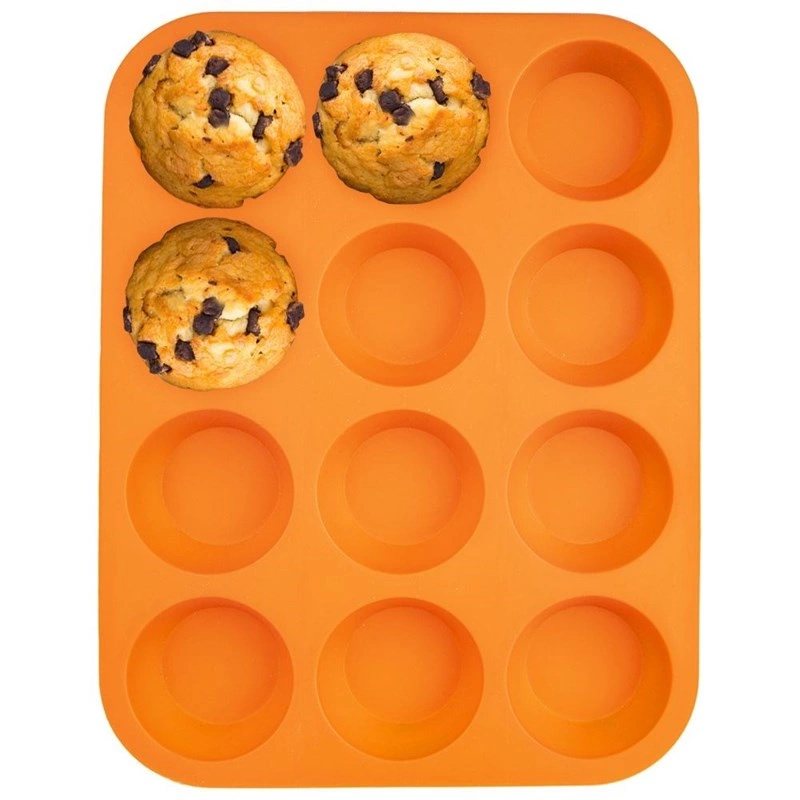 Silikonform Muffinform Backform für Cupcakes Muffins 32,5x25 cm