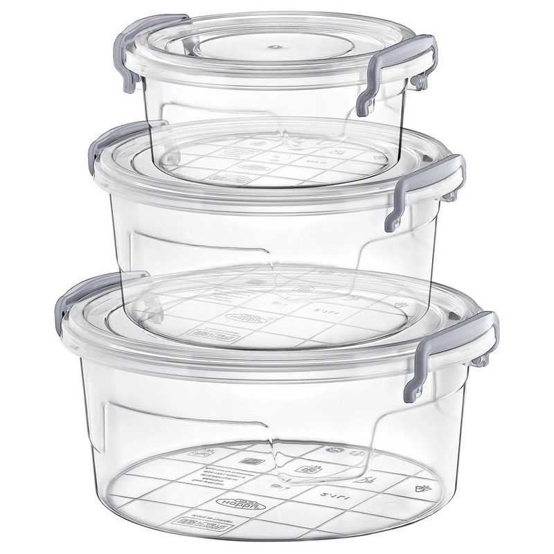 ORION Container for food with lid set of cookwares 3 pieces 