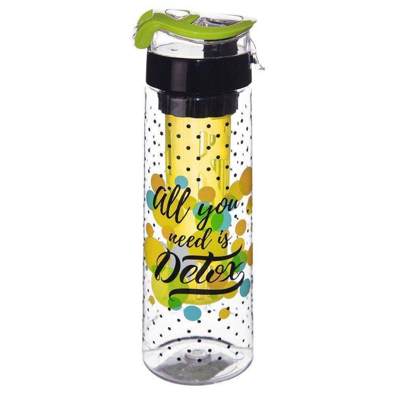 ORION Water bottle with insert for fruit ice TRITAN 0,73L