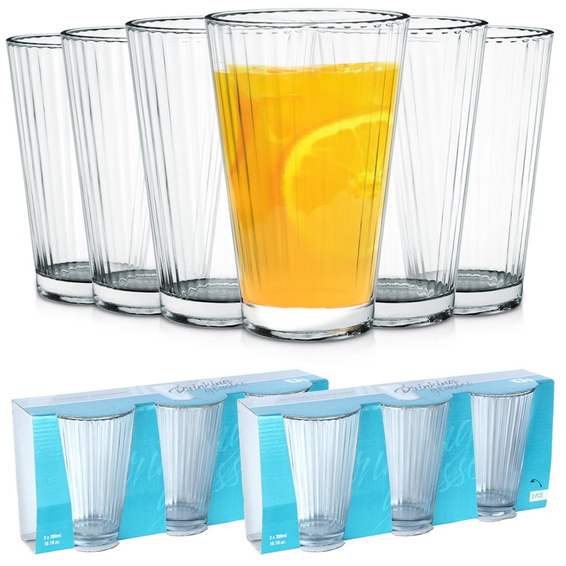 Glasses for Beverages 270 ml 6 pcs