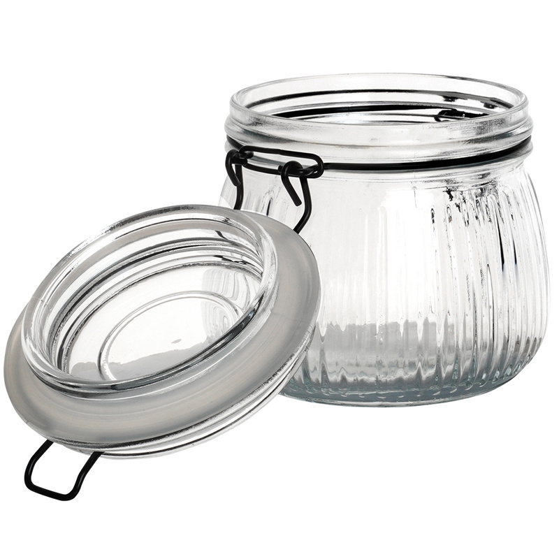 Jar with Clip 500 ml 3 pcs