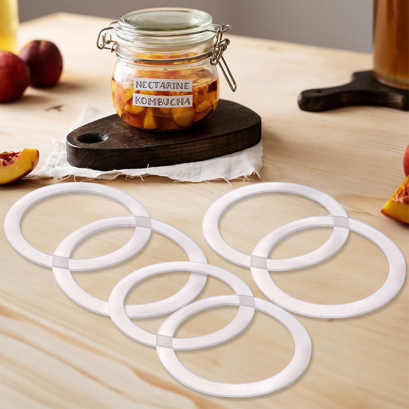 Jars Seals Silicone IRMA 11 cm 6 pcs