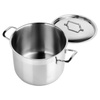 Kochtopf Stahltopf Topf mit Deckel 20 cm 4,6 L ANETT